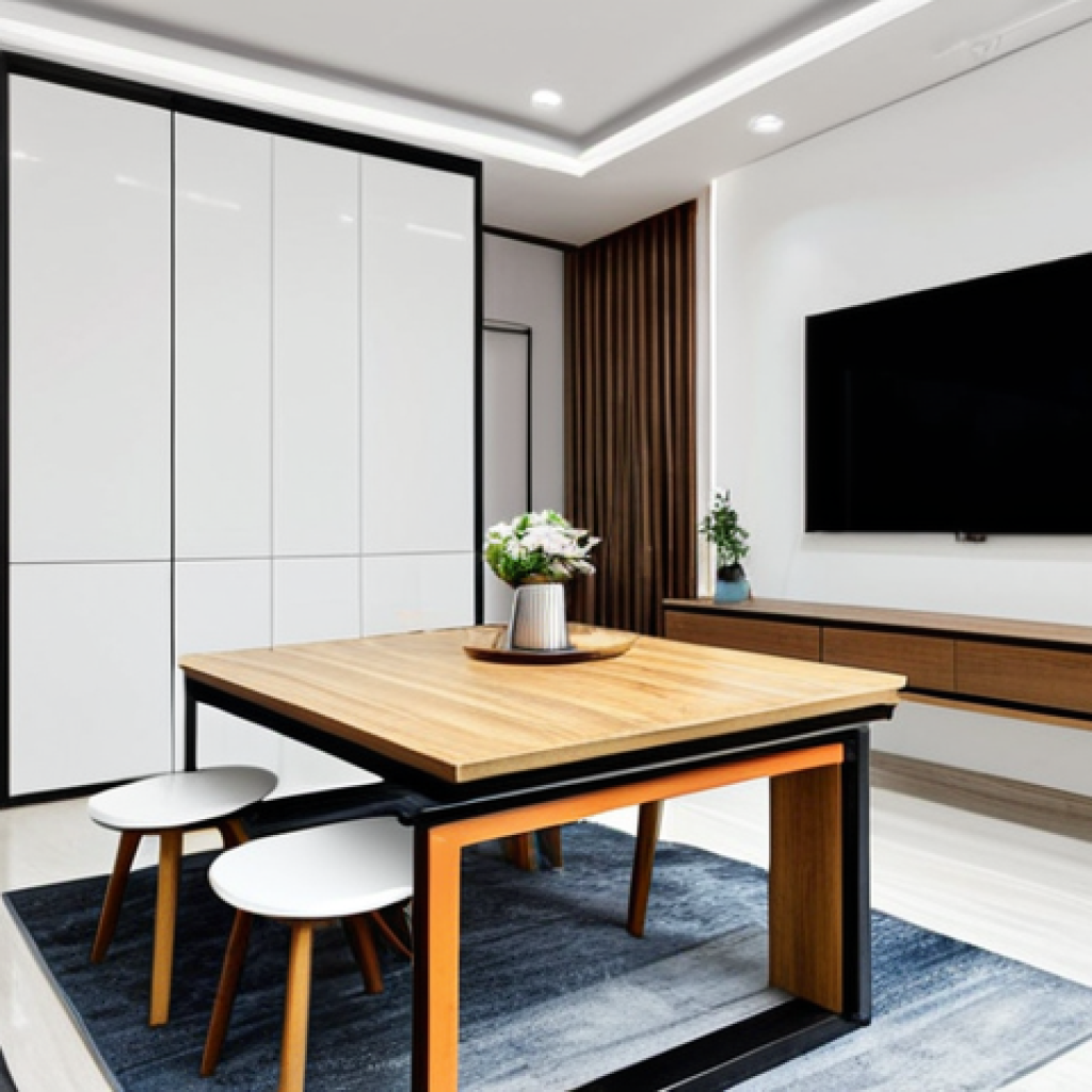 미래 주거 형태의 실용적인 토대 - Multifunctional Apartment in Hanoi**
"A modern, bright apartment in Hanoi, Vietnam, showcasing a tr...